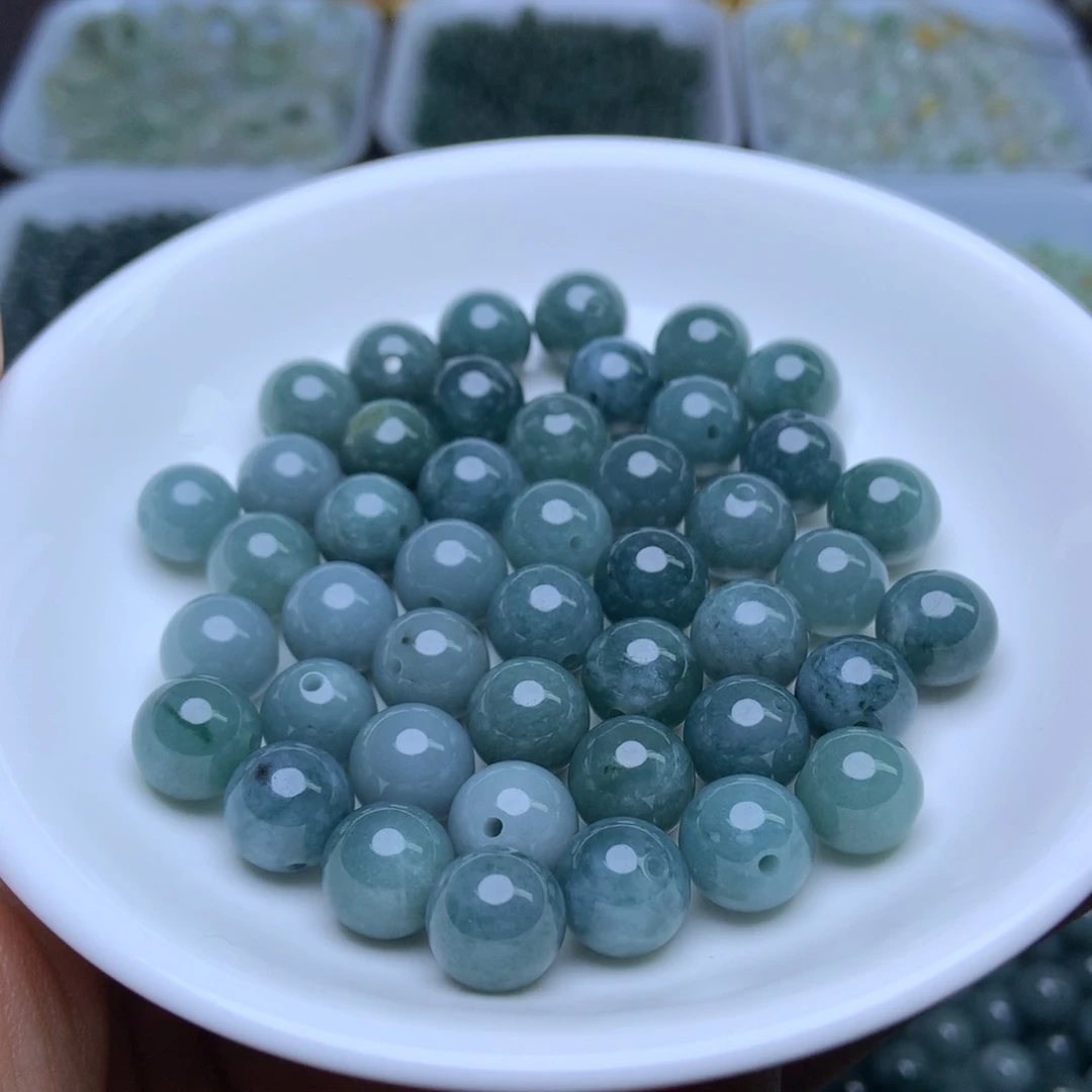 未镶嵌手链翡翠卡10冰蓝水20个