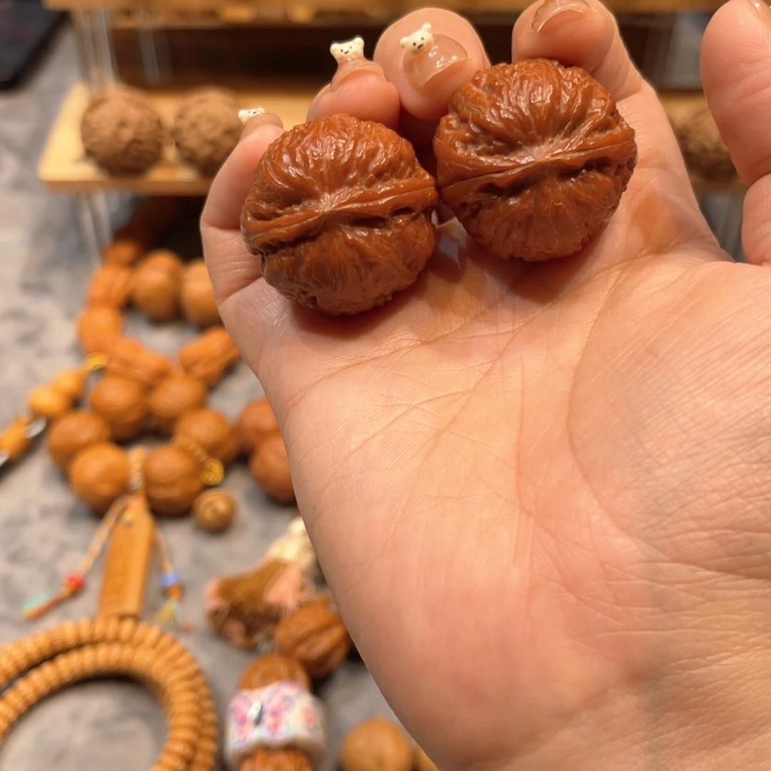 把件文玩核桃宝山金锤