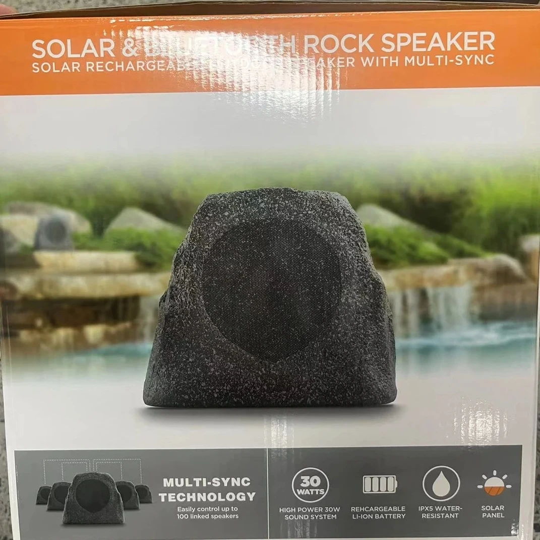 准新品  【按照主播讲解拍】石头音响仿生太阳能户外