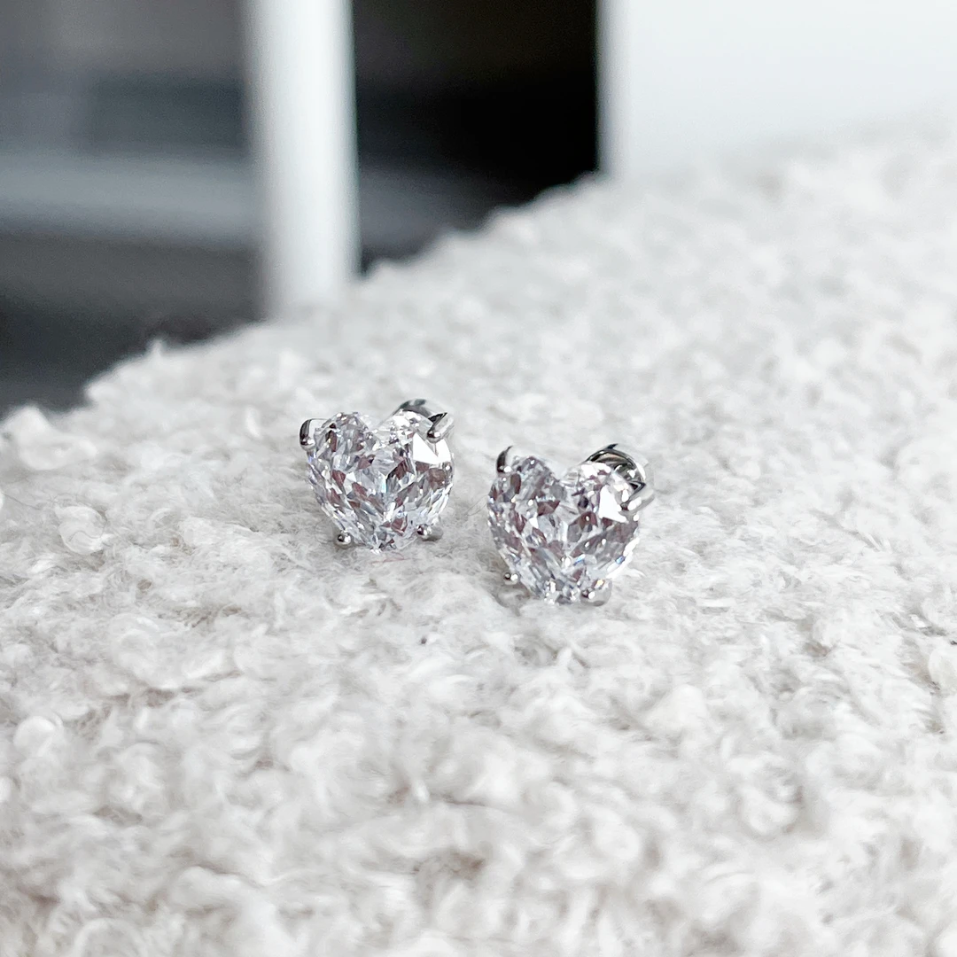 铜合金耳饰 芽怼怼(高高) 螺旋耳钉 4105