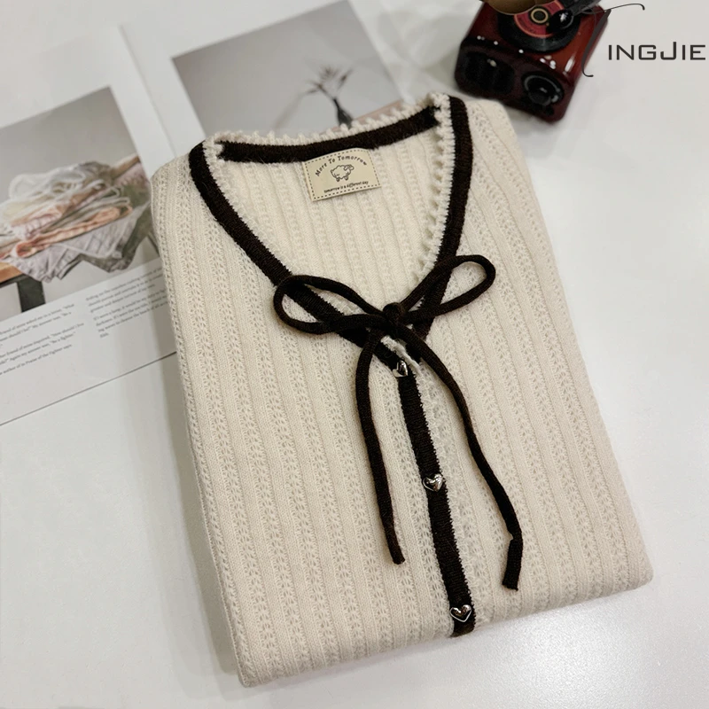 B1204长袖上衣针织毛衣上衣女