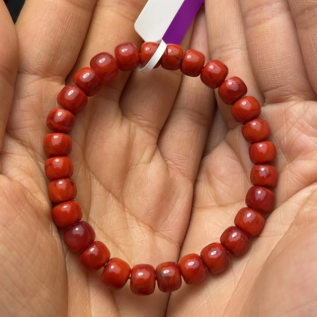 【闪购商品】南红玛瑙手串8多样性发1未镶嵌