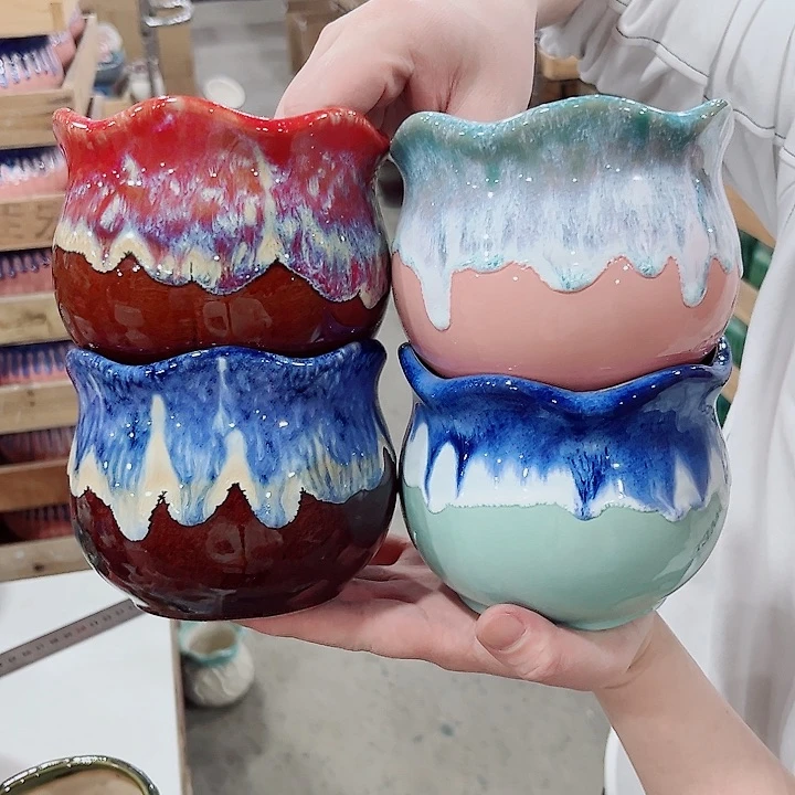 陶瓷陶瓷多肉植物花盆