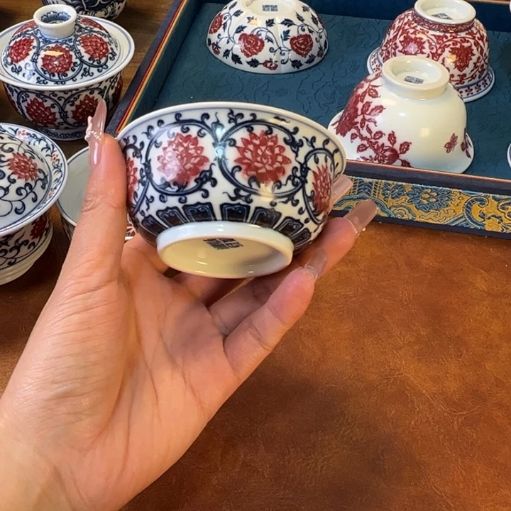 瓷片景德镇陶瓷手工手绘