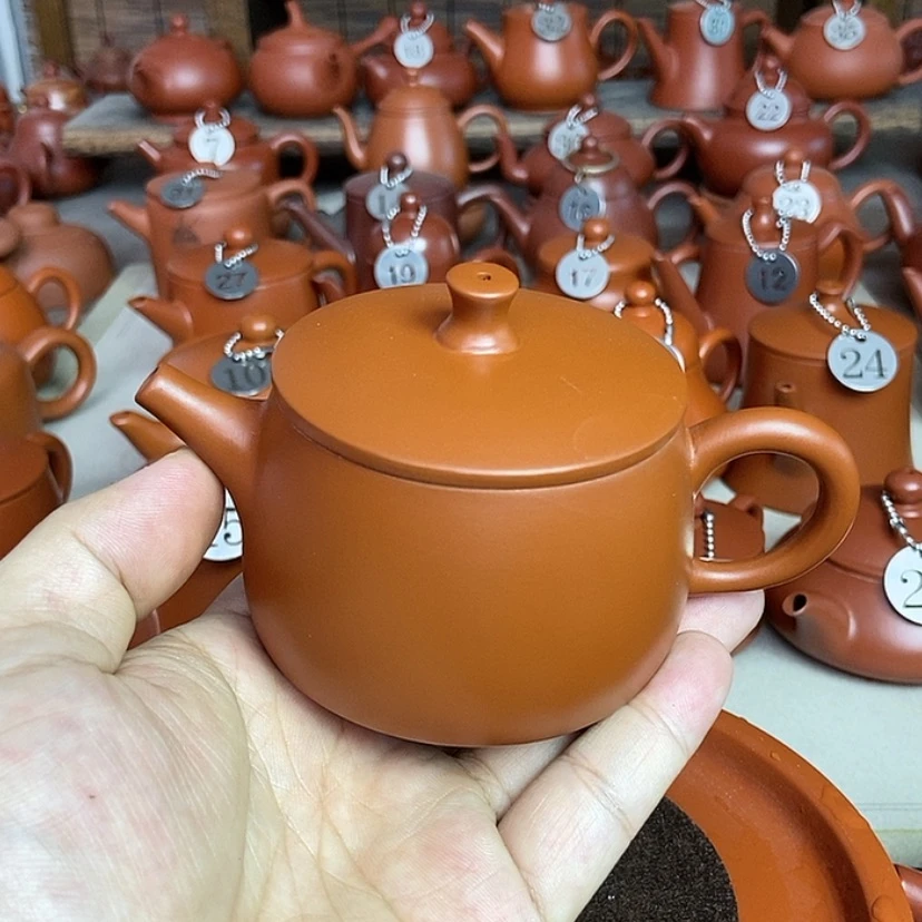 【闪购商品】茶壶朱泥130cc000000000000000