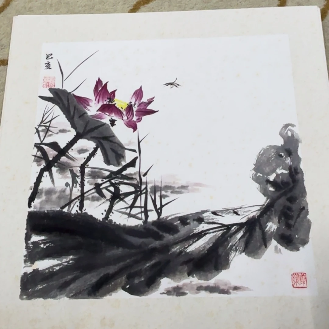 国画国画老师作品刘