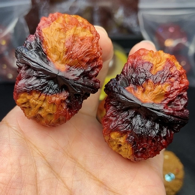 【闪购商品】把件文玩核桃45尺麒麟元宝