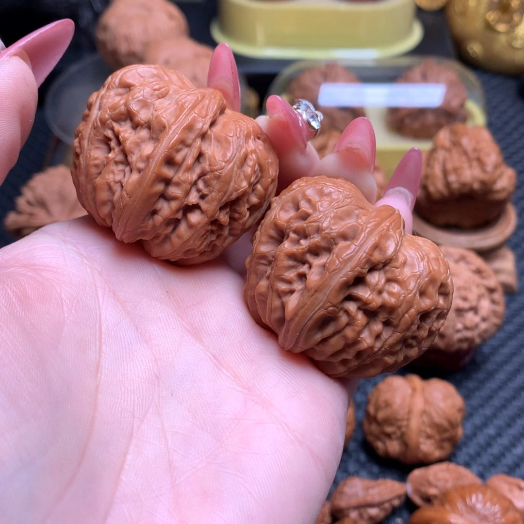 文玩核桃把件40.5全品元宝