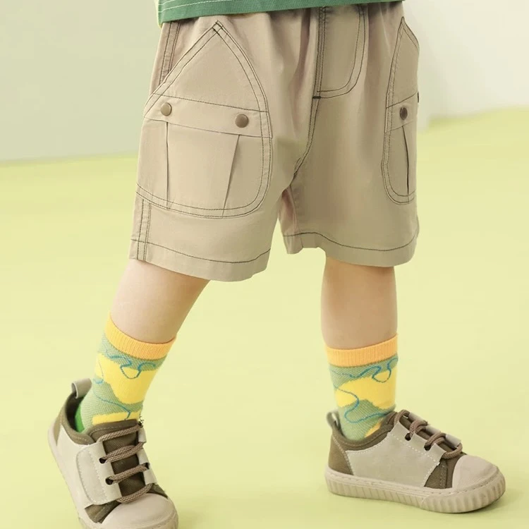 2C大口袋工装短裤0473