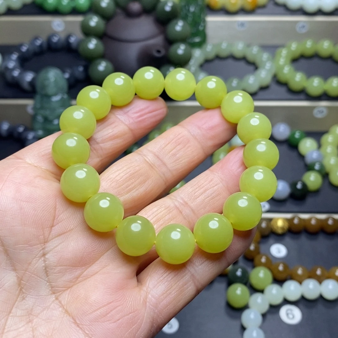 和田玉未镶嵌手串