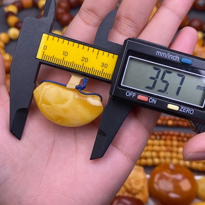 琥珀未镶嵌裸石蜜蜡L