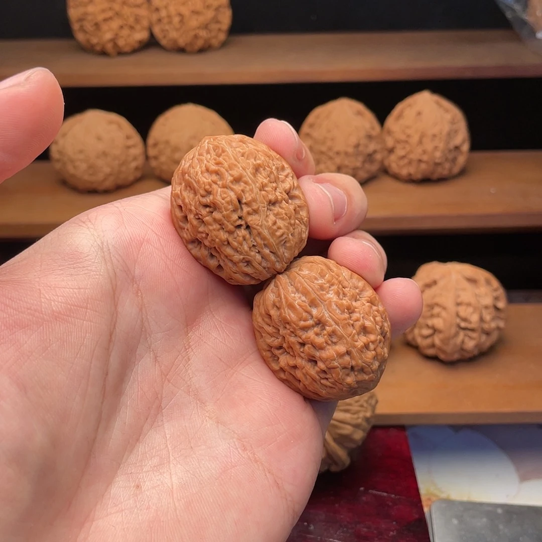 文玩核桃把件R**f32大蒜头