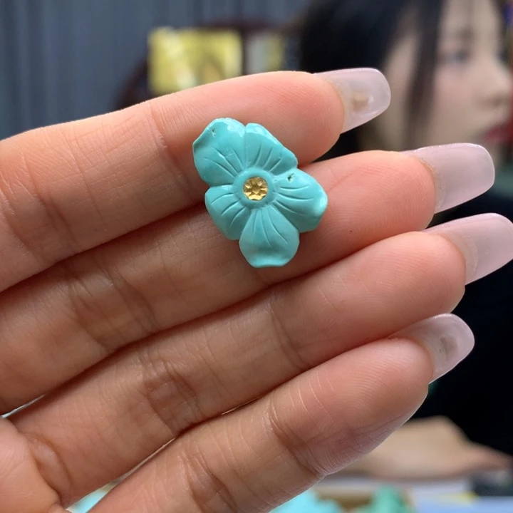 绿松石未镶嵌配饰