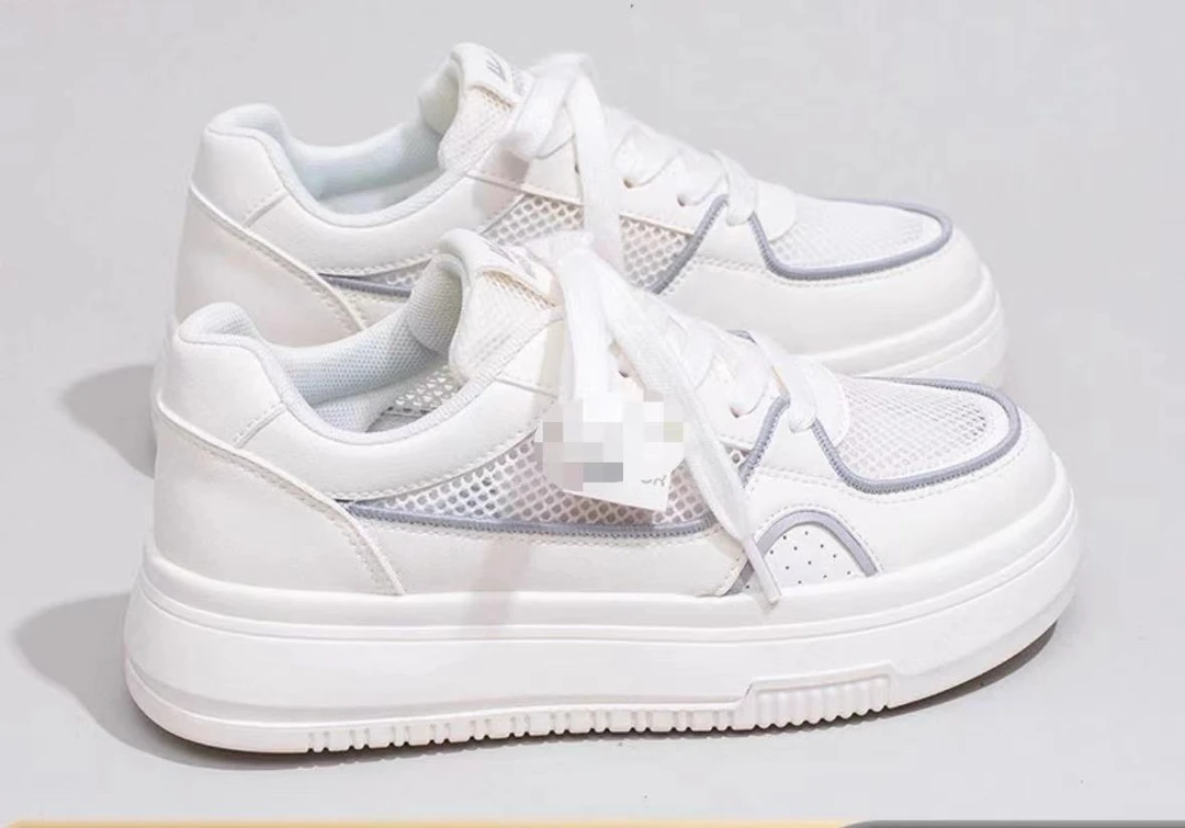 邹先森3786-55鞋子薄款透气夏季韩版厚底女鞋休闲板鞋平跟板鞋