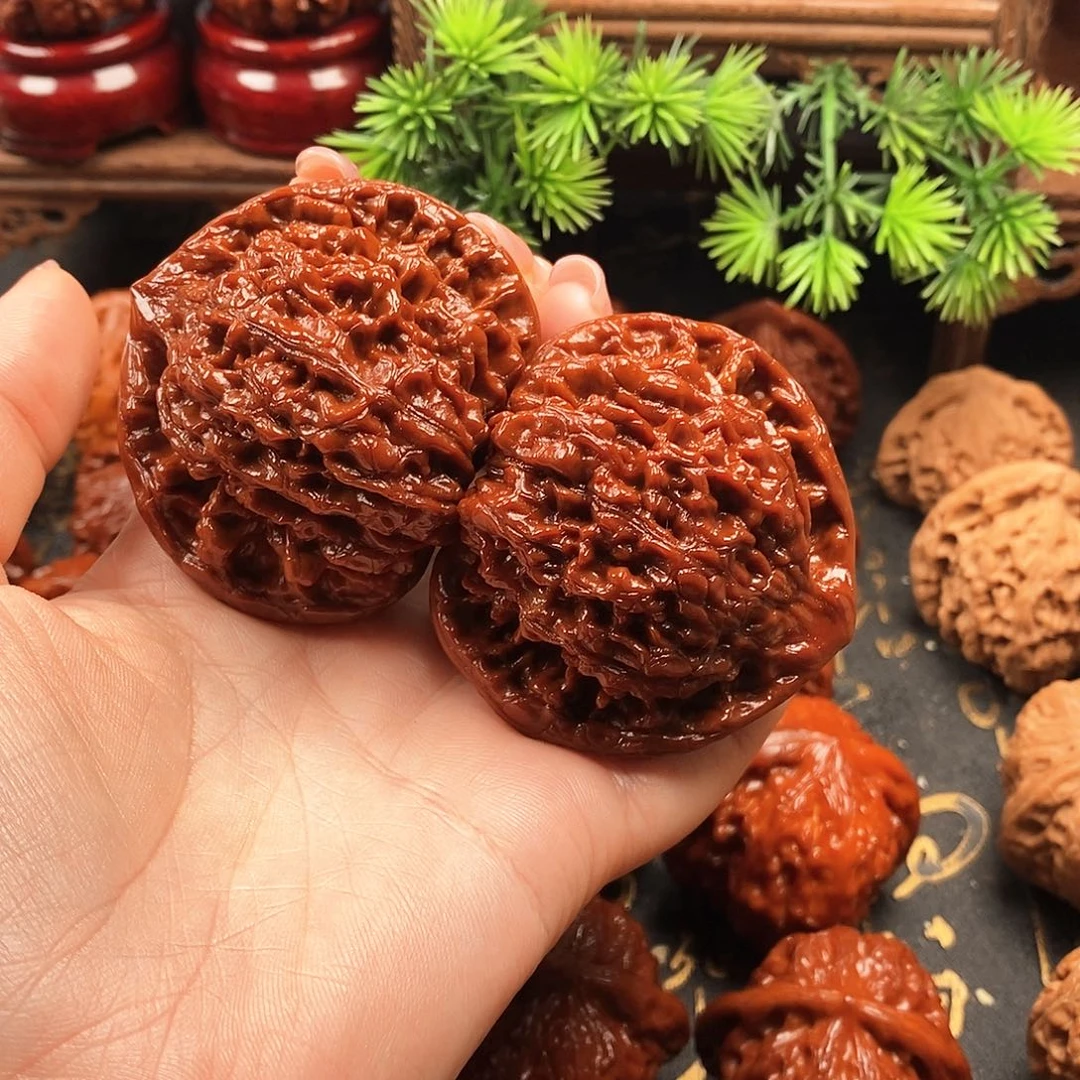 把件文玩核桃官帽