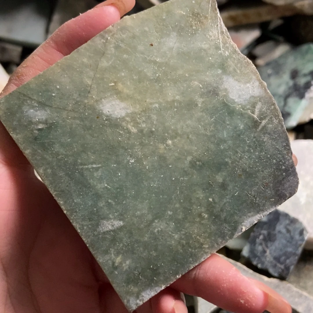 翡翠未镶嵌挂件天然翡翠