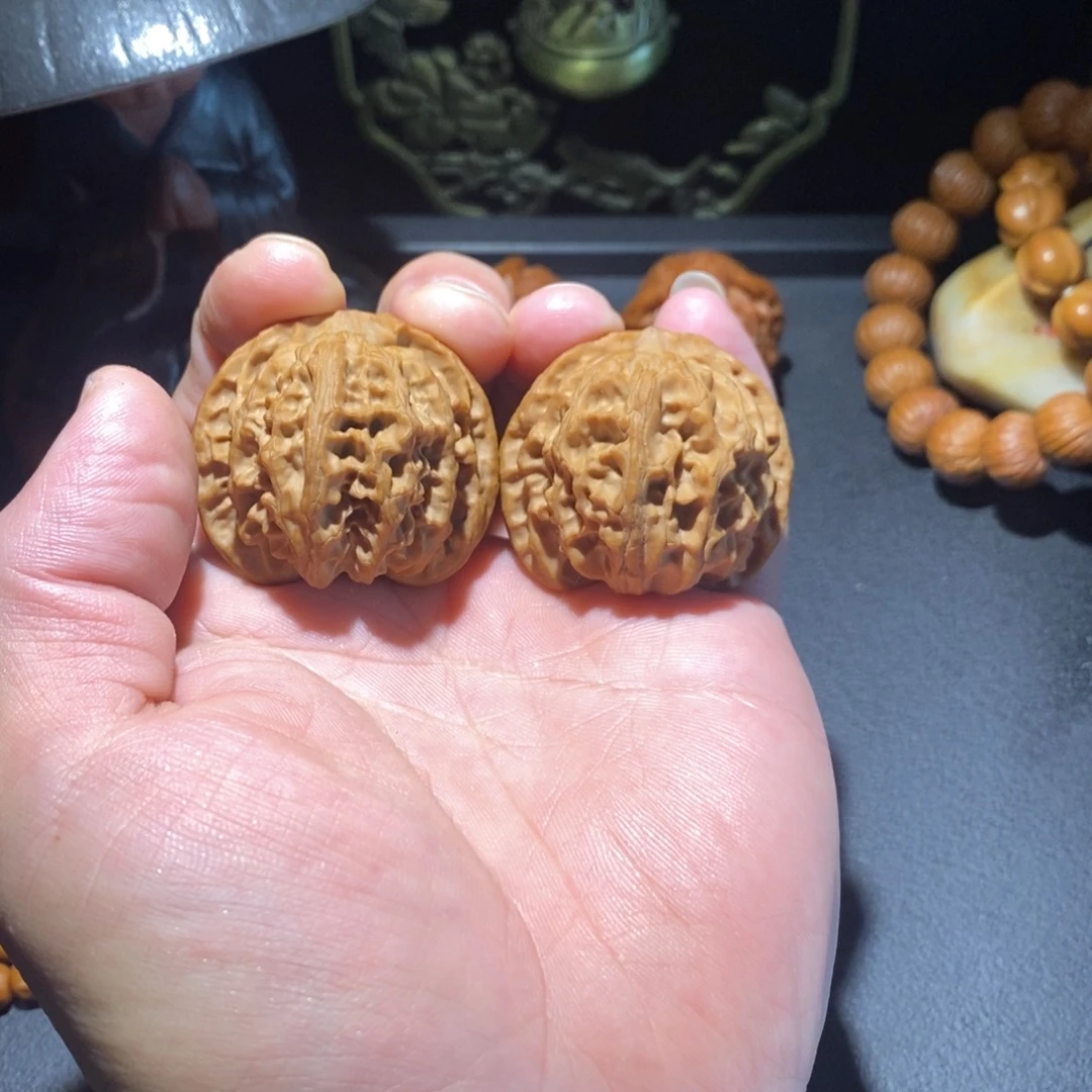 文玩核桃把件全品山地苹果园