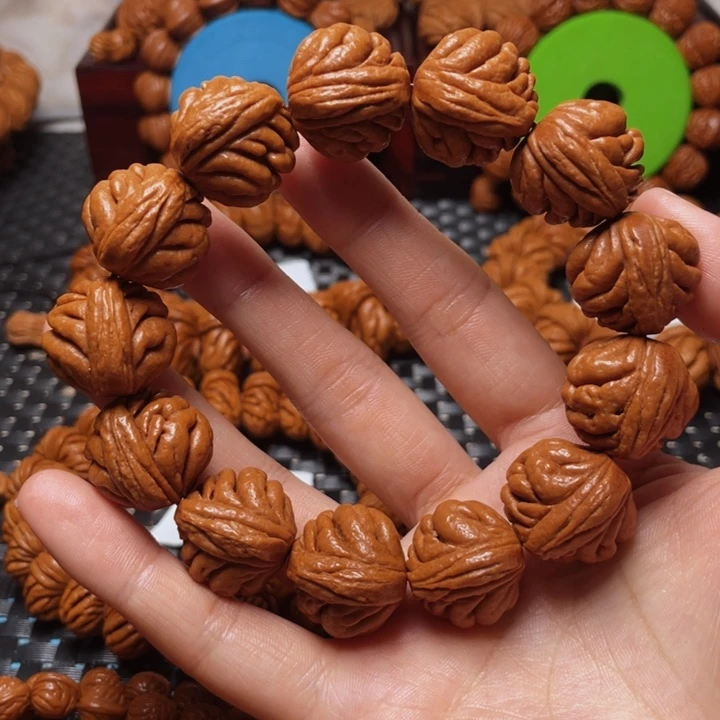 桃核吊坠龙纹桃核