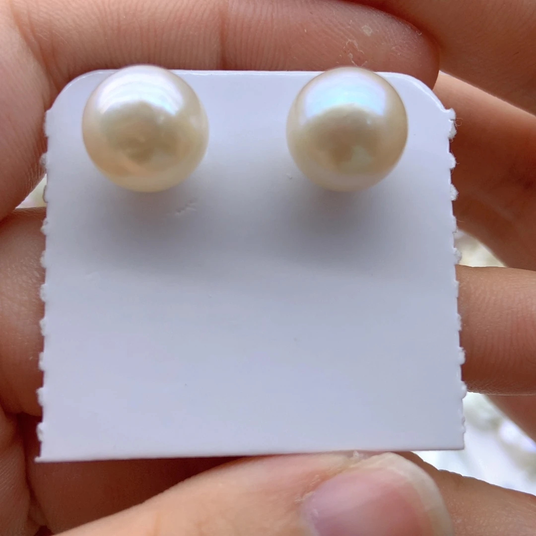 淡水珍珠未镶嵌耳饰