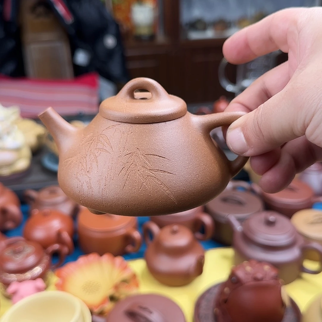 紫砂茶壶子冶石瓢