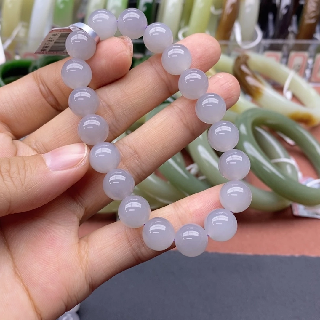 和田玉未镶嵌手串卡10