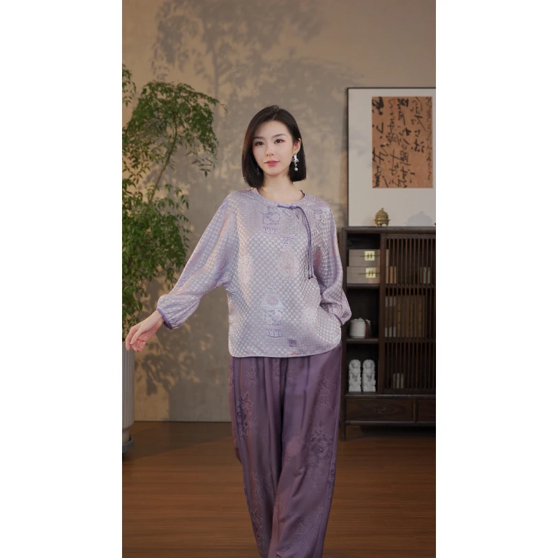 GONG QUE 新中式国风上衣  241609