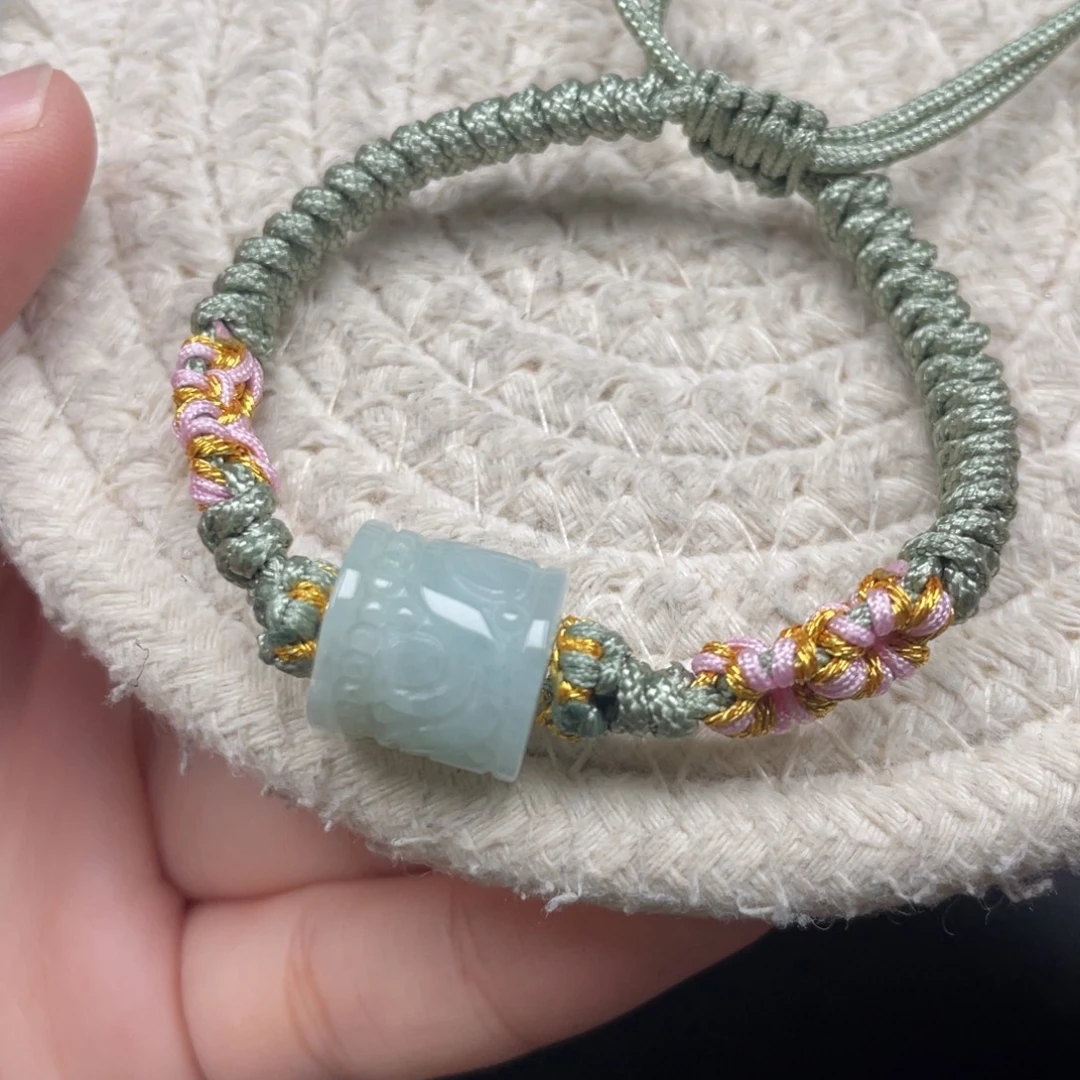 翡翠未镶嵌颈饰天然A货缅甸翡翠