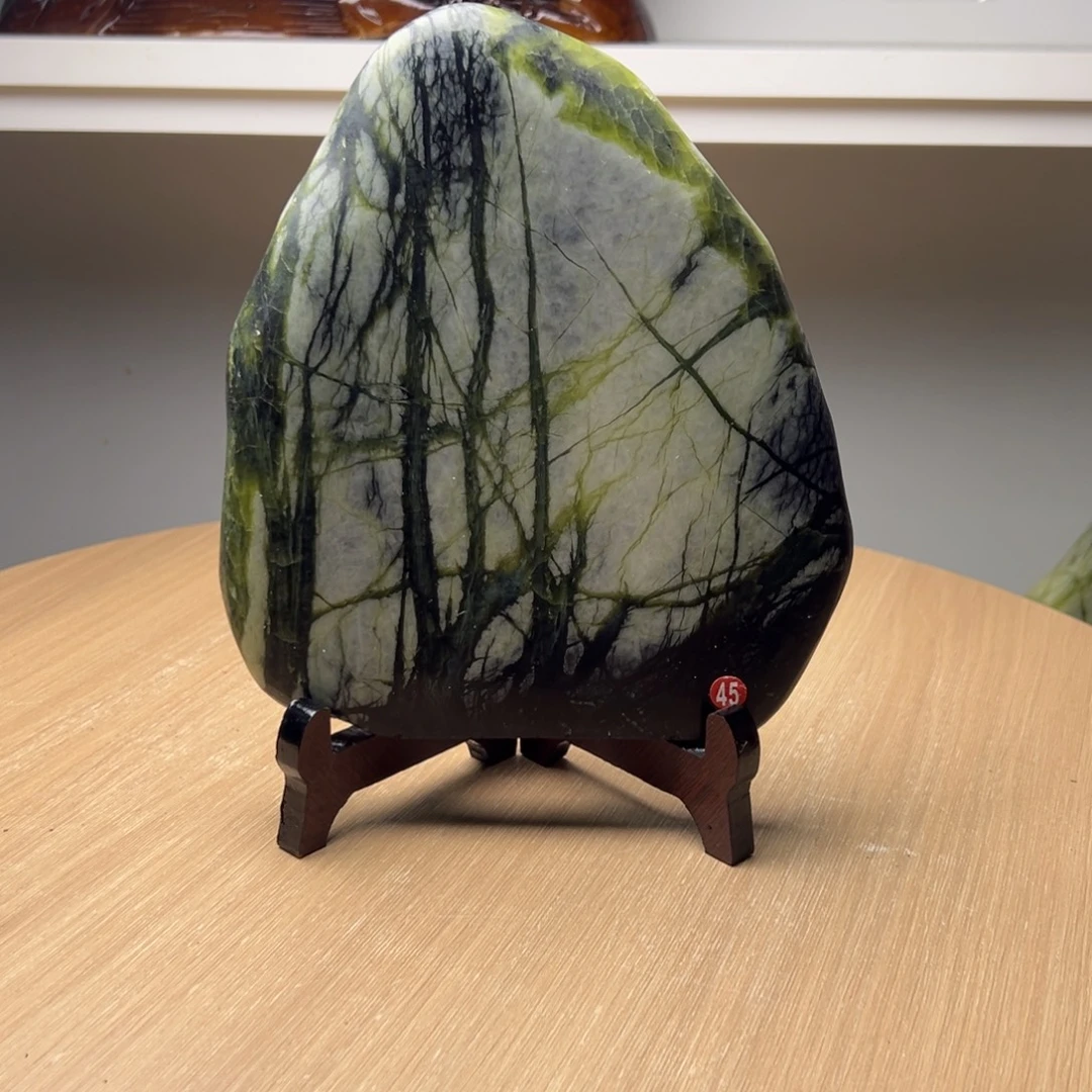 石材玉树石家居摆件