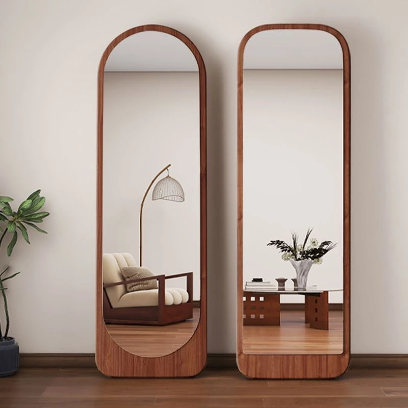 中古全身镜家用落地镜网红异形镜壁挂高清穿衣镜女生卧室试衣镜子