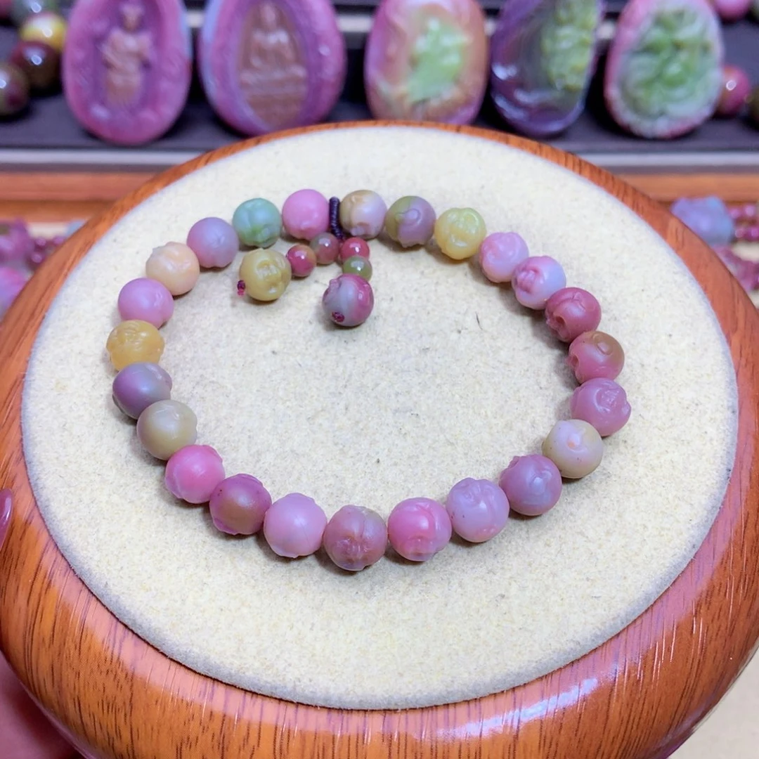 玛瑙手链未镶嵌燕*?盐源