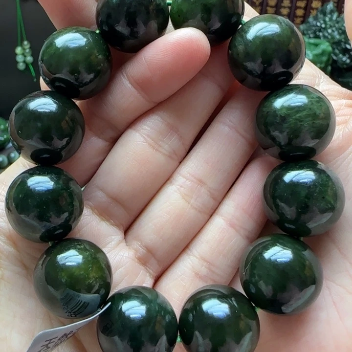 和田玉（碧玉）手串未镶嵌