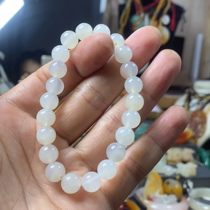 石英质玉（黄龙玉）未镶嵌手链