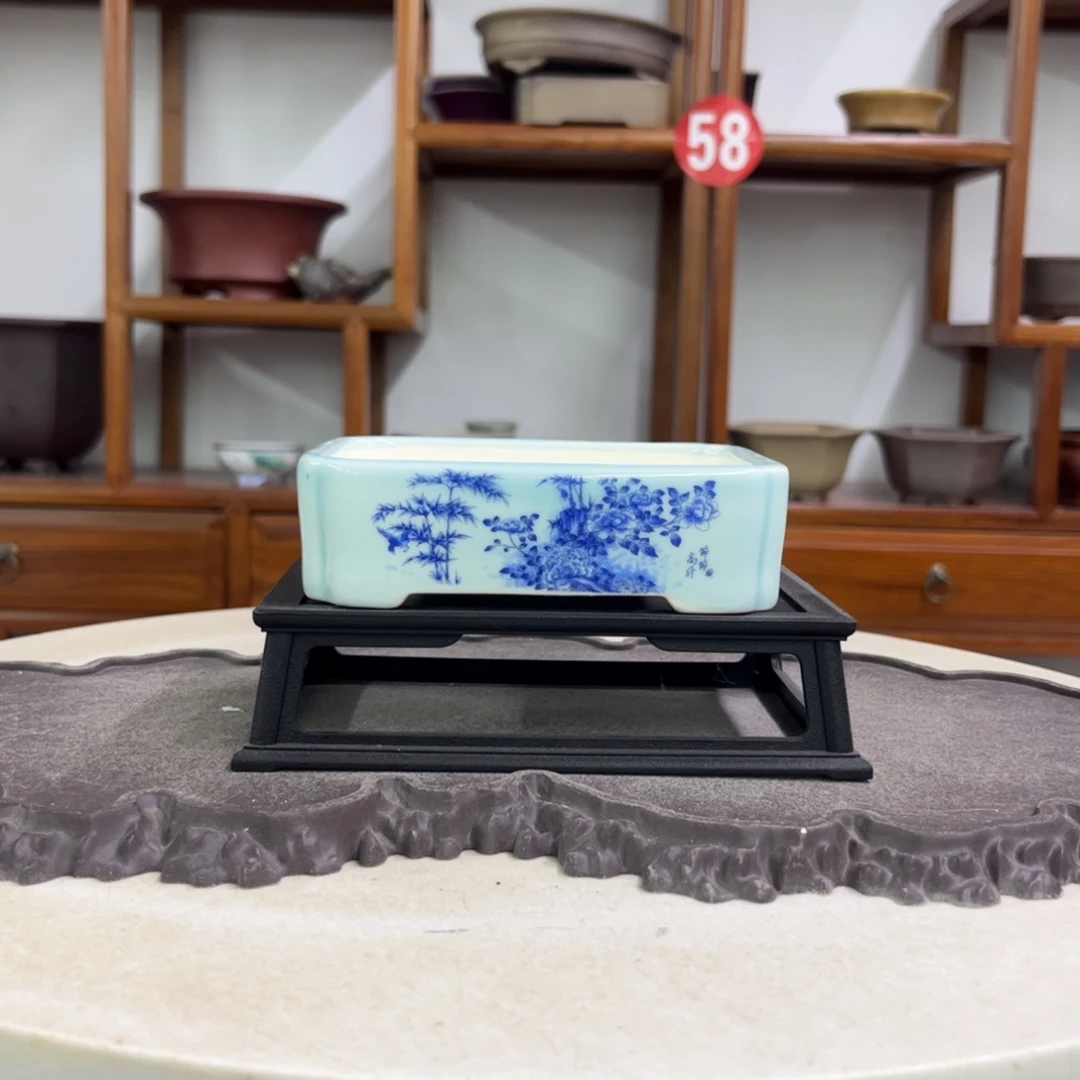 紫砂花盆瑕疵3.5-12.5-10。。