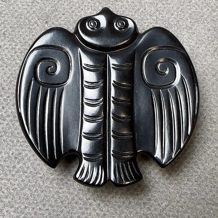 和田玉车挂未镶嵌水*道