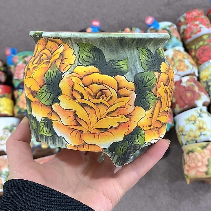 景德镇精品博采美盆12/10.5