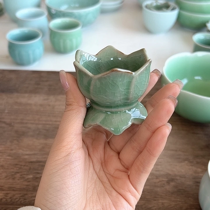 小米茶器龙泉青瓷