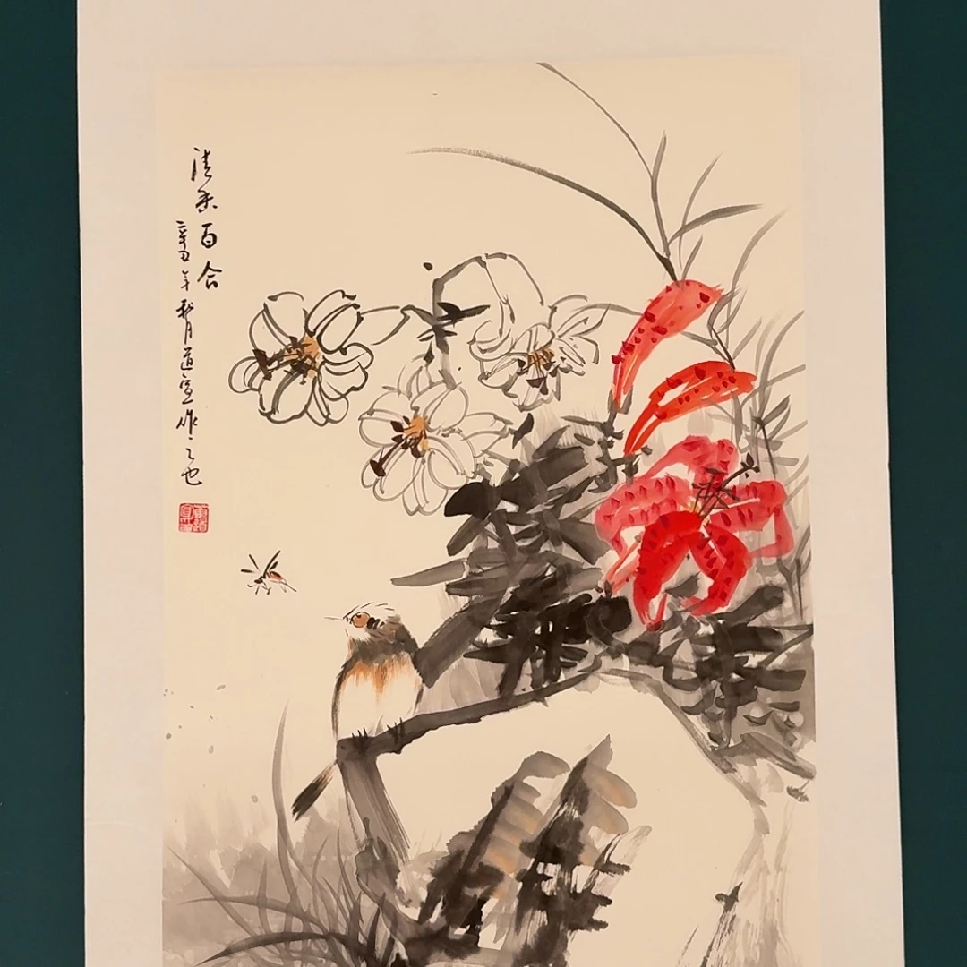 国画董老师的作品