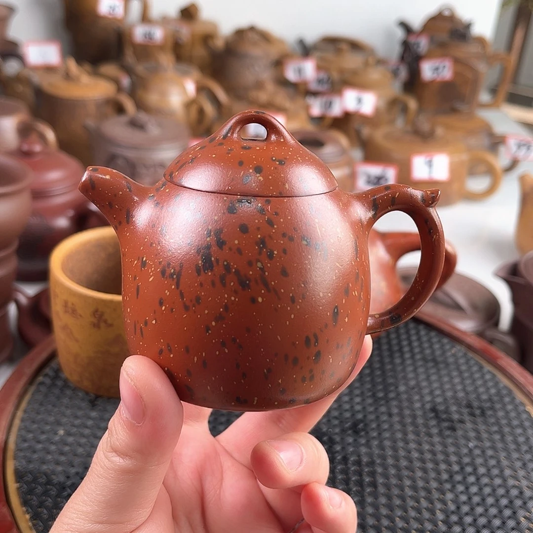 紫泥茶壶宜兴紫砂