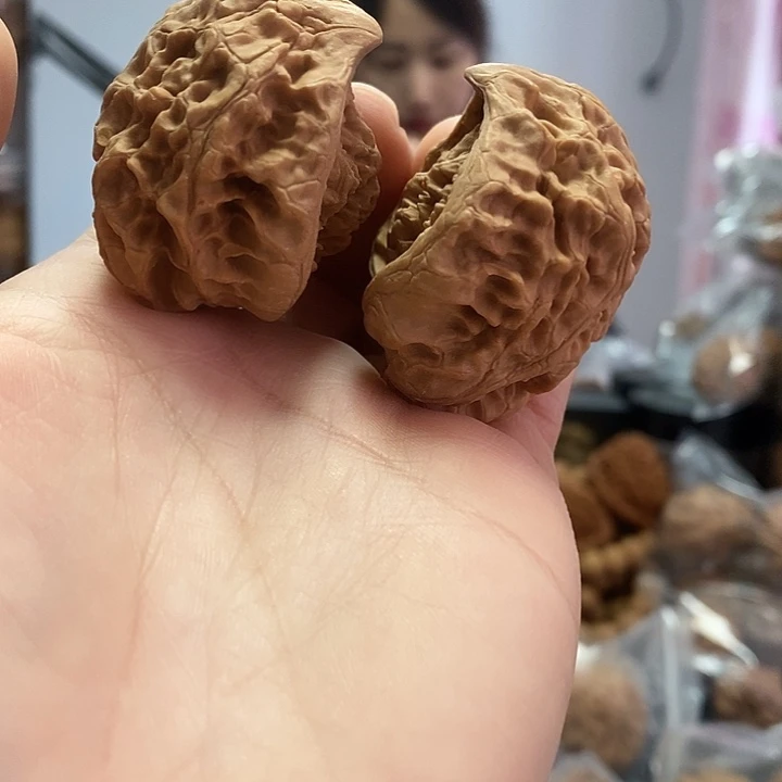 把件文玩核桃43蛇头