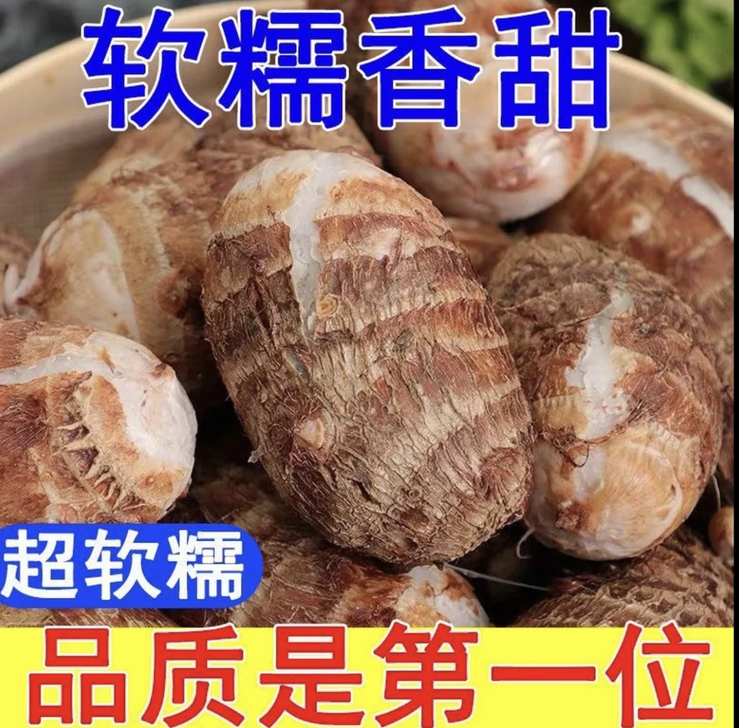 山东新鲜应季香甜软糯牛奶小芋头产地直发
