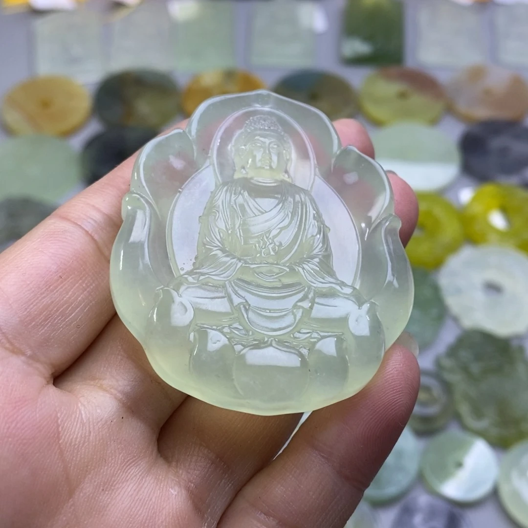 蛇纹石玉颈饰未镶嵌凡**雨颈饰