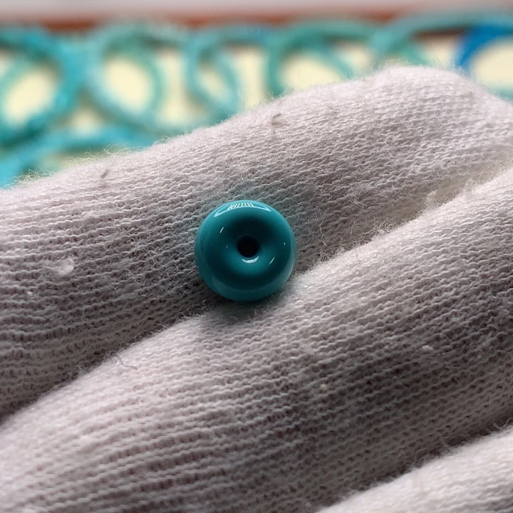 绿松石未镶嵌面包圈