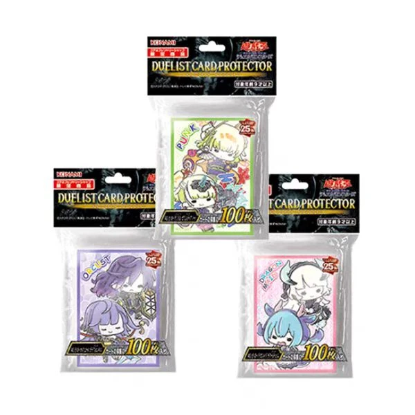 【游戏王】游戏王25周年 公认店限定卡套63*90 龙女仆朋克自奏100枚