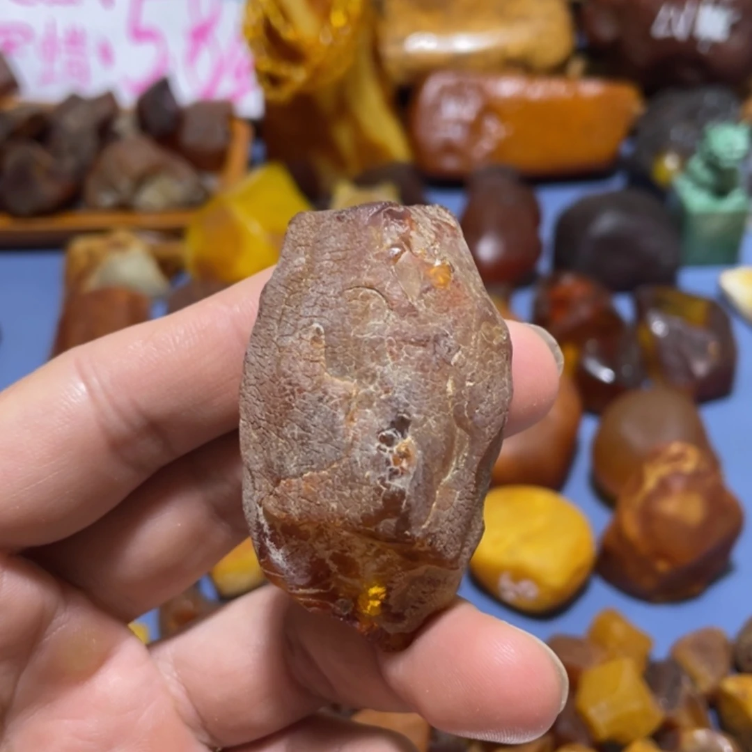 定制琥珀未镶嵌Y****?原矿
