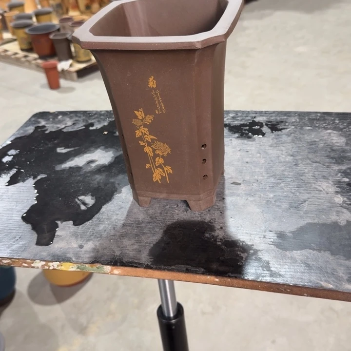 紫砂紫砂花盆破损补发高度22口径16单只