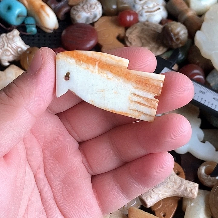 和田玉未镶嵌颈饰26