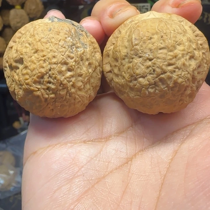 吊坠文玩核桃花好月圆38