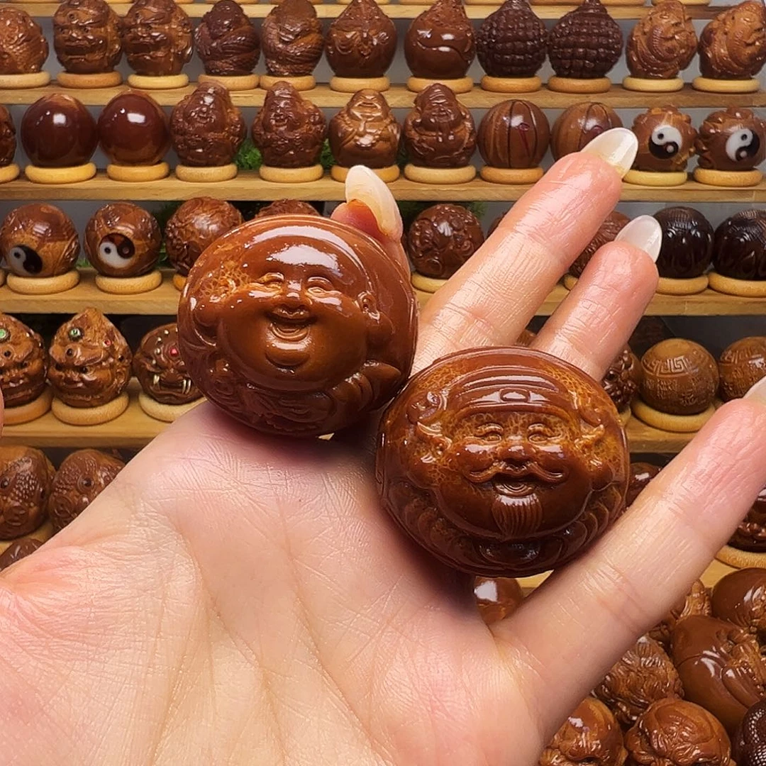 手串/手链橄榄核横财迷一对