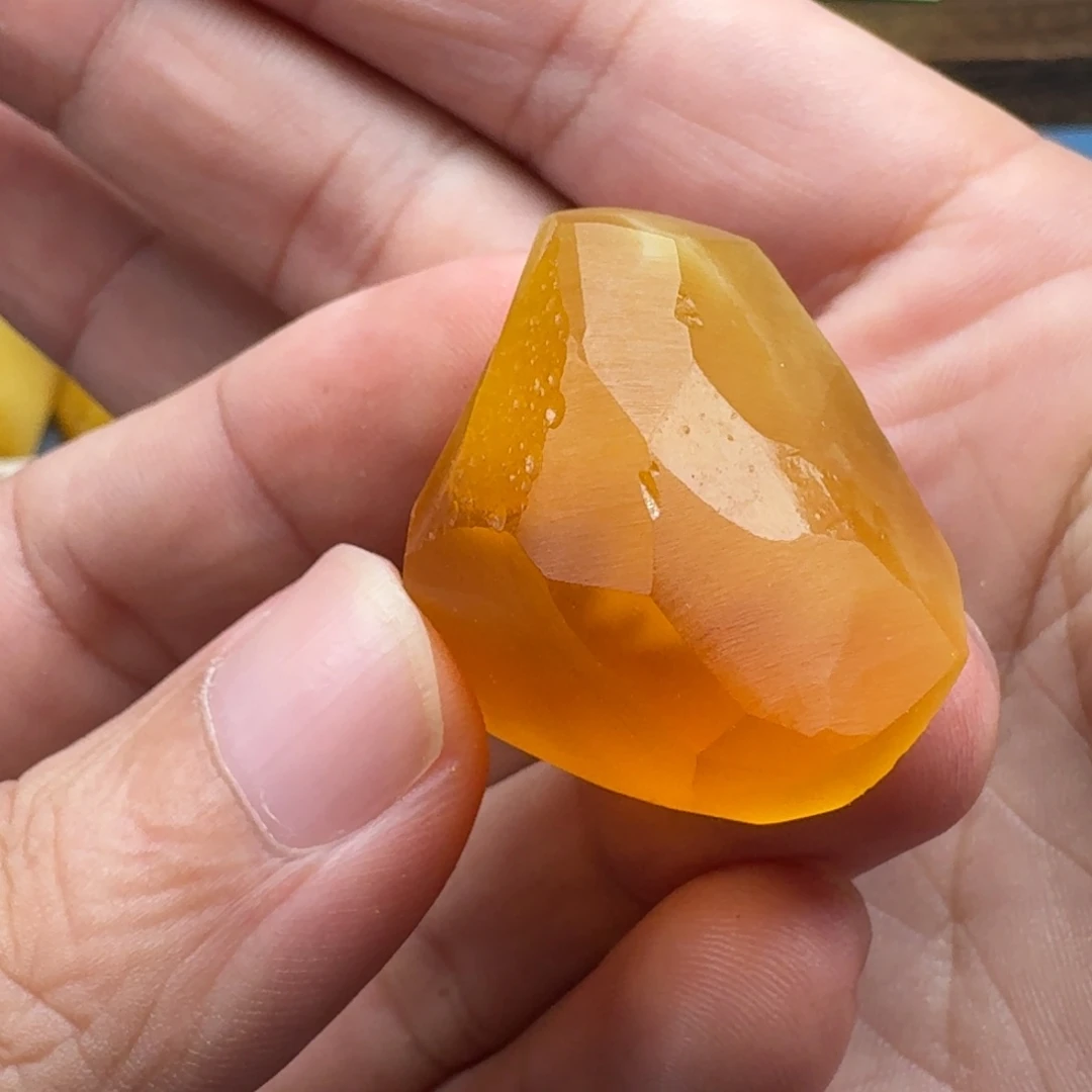 定制琥珀未镶嵌琥珀蜜蜡定制