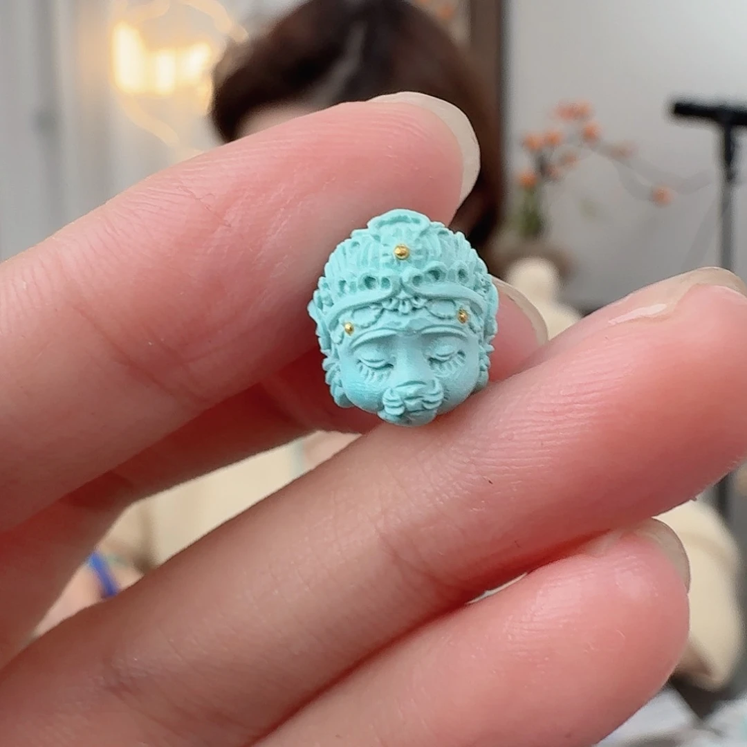 绿松石未镶嵌珠宝半成品